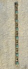 Vintage Turquoise Bracelet Silver 925 7.50 Long — photo 2