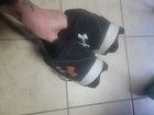 Under Armour  Football Cleats Black/White, Size 8.5 — photo 6