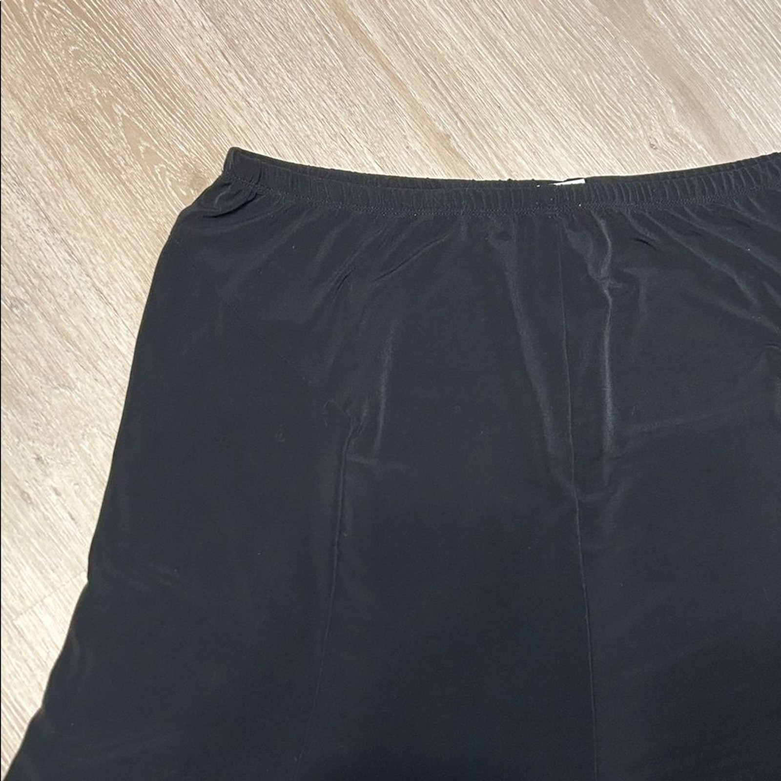 Just My Size Plus Size Stretchy Basic A-Line Blac… - image 4