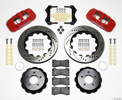 Wilwood AERO6 Front Hat Kit 15.00 Drilled 97-04 Corvette C5/Z06 05-13 C6