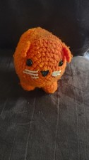 1 Crochet Tiger Handmade Tiger Crocheted Tiger Colorful Tiger Cute Tiger