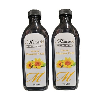 Mamado Aromatherapie natürliches Vitamin E Öl 150 ml 2er Pack