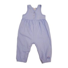 Vintage Carters Y2k Baby Blue 12m 18m Snap Bubble Romper Jumpsuit Girls Bird