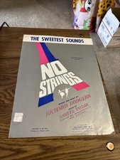 The Sweetest Sounds Sheet Music From No Strings, Richard Rodgers 1962