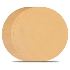 BYKITCHEN 12" Parchment Paper Rounds - 200pc Non-Stick Baking & Pizza Liners