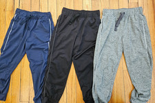 Lot of 3 JUMPING BEANS Pocket Raincloud Jogger Pants Gray/Blue/Black Size5 Kohls