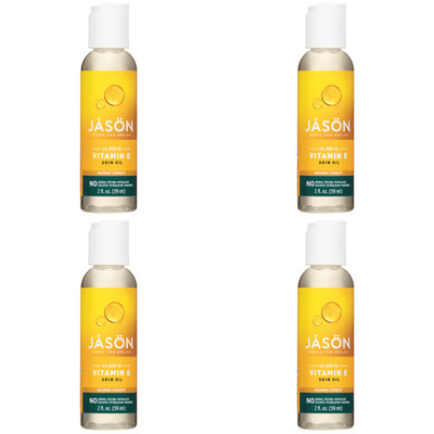 Jason Vitamin E Skin Oil 45000 IU 4 Pack Maximum Strength Moisturizing Oil