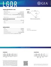 2.04 Ct RADIANT GIA Certified Lab Grown CVD Diamond G Color VS1 Clarity STONE 479.90 per carat