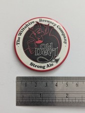 Old Devil Strong Ale Vintage Pin Badge Wiltshire Brewery