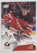 2015 Upper Deck Team Canada Juniors High Gloss 16/25 Nick Ritchie Rookie RC 01qm