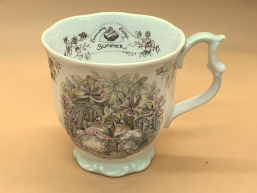 Set of 4 Royal Doulton China Brambly Hedge Seasons mugs / beakers. 1983. - Picture 5 of 10