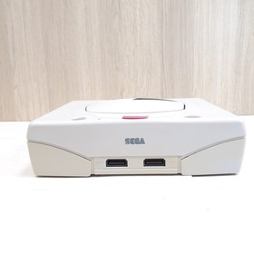 Sega Saturn white Console with 2 Virtua Gun controllers & 5 games Japanese
