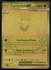 Mega Gardevoir ex Mega Evolution 187/132 Mega Hyper Rare Holo Pokemon Near Mint on eBay