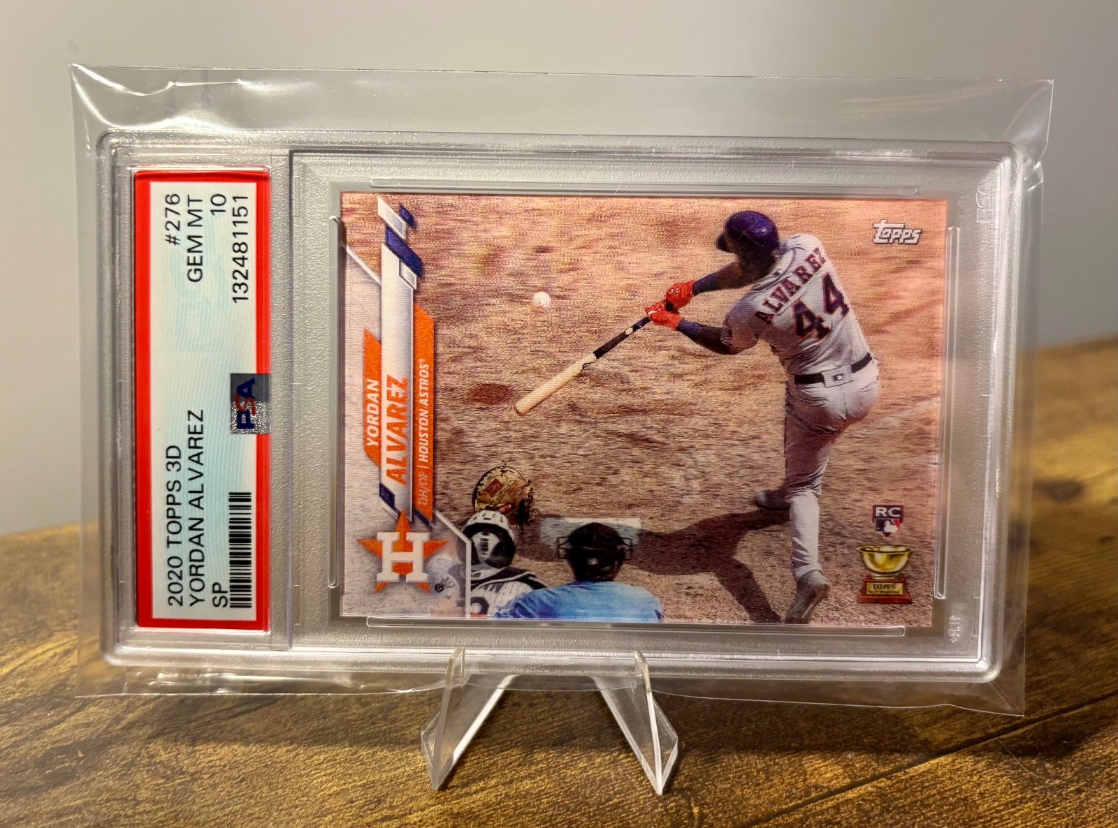2020 TOPPS ON DEMAND 3D SP #276 YORDAN ALVAREZ PSA 10