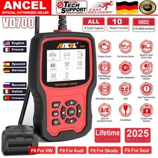 2026 Ancel Pro Profi KFZ Diagnosegerät Auto OBD2 Scanner EPB DPF Für VAG VW Audi