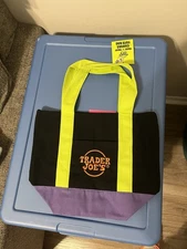 NWT New Trader Joe's Trick-or-Treat Halloween Limited Mini Canvas Tote Bag