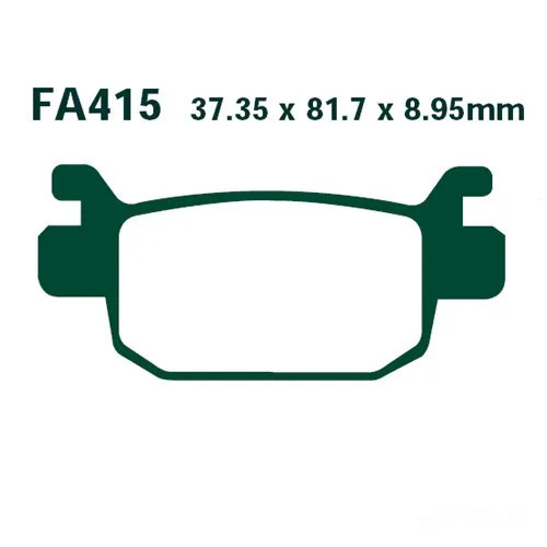Bremsbelag EBC SFA415 Hinten FüR Honda FES 125 A S-Wing ABS Bj. 2007-2013-image