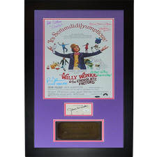 Gene Wilder and Cast Autographed Willy Wonka and the Chocolate Factory Deluxe Fr Gene Wilder and Cast Autographed Willy Wonka and the Chocolate Factory Deluxe Fr