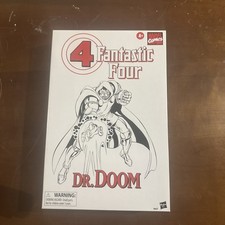 Marvel Legends Retro DR. DOOM 6  Fantastic Four NEW SEALED CIB MIB Hasbro Pulse