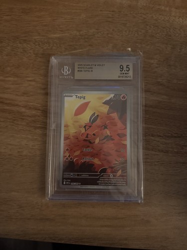 Tepig graded BGS 9.5 for sale on eBay