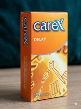 Carex Assorted 12 Condoms Sensation Long Lasting Pleasure love sex