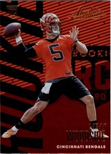 2018 Absolute #113 Logan Woodside RC - FB