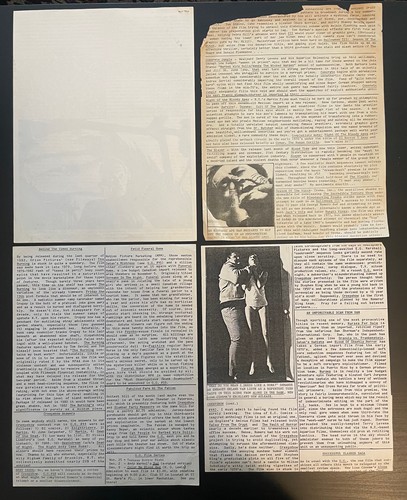 Rick Sullivan's GORE GAZETTE No. 43-53 Lot NYC Horror Exploitation Fanzine Rare - Picture 5 of 9