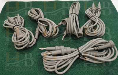 #ad Set of 5 Pcs US Bipolar Autoclavable Cable 4mm High Quality $98.99