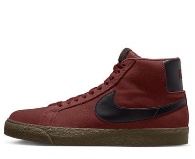 Nike SB Zoom Blazer Mid Sneakers - Oxen Brown and Black in Women s 7.5 / Men s 6