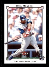 2002 FLEER PREMIUM RAUL MONDESI TORONTO BLUE JAYS #136