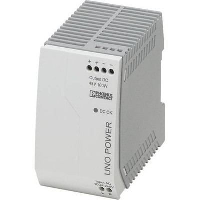 Phoenix Contact 2902996 DIN 48V/DC 2.1 TO 100W Rail Power Supply Number us