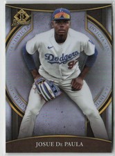2023 Bowman Invicta Josue De Paula BI-11 Los Angeles Dodgers Baseball Card