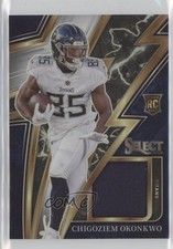 2022 Panini Select Sparks White Prizm 40/75 Chigoziem Okonkwo #SP-20 0su2