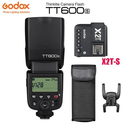 Godox TT600S 2.4G Wireless Camera Flash Speedlite+X2T-S Trigger for Sony Camera