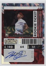 2022 Chronicles Contenders Rookie Ticket Cracked Ice 2/23 Hans Crouse Auto 4d3