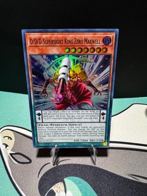 D/D/D Supersight King Zero Maxwell MP22-EN112 Ultra Rare Yu-Gi-Oh 1st Edition LP