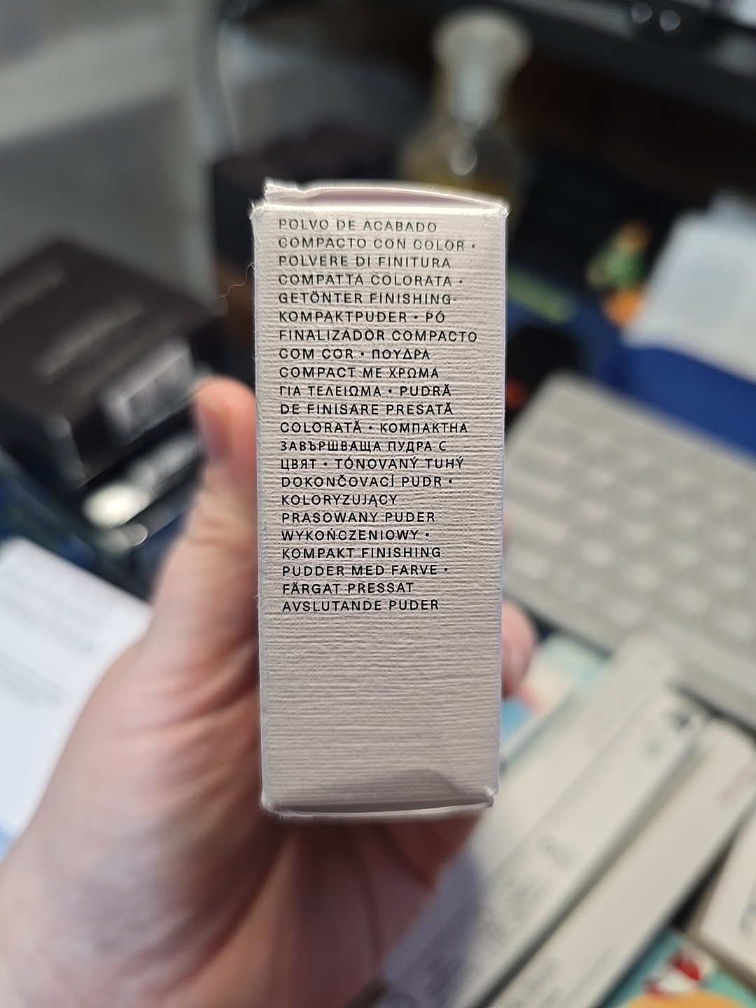 Rare Beauty True To Myself Tinted Pressed Finishing Powder Almond 0.28oz NIB