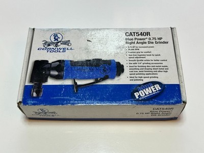 NEW Cornwell Tools CAT540R Blue Power 0.75 HP Right Angle Die Grinder Air Tool