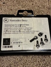 Genuine Oem Mercedes-benz Wheel Lock Bolt Set Genuine Oem Mercedes-benz Wheel Lock Bolt Set