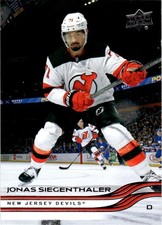2025-26 Upper Deck Series 2 #354 Jonas Siegenthaler New Jersey Devils
