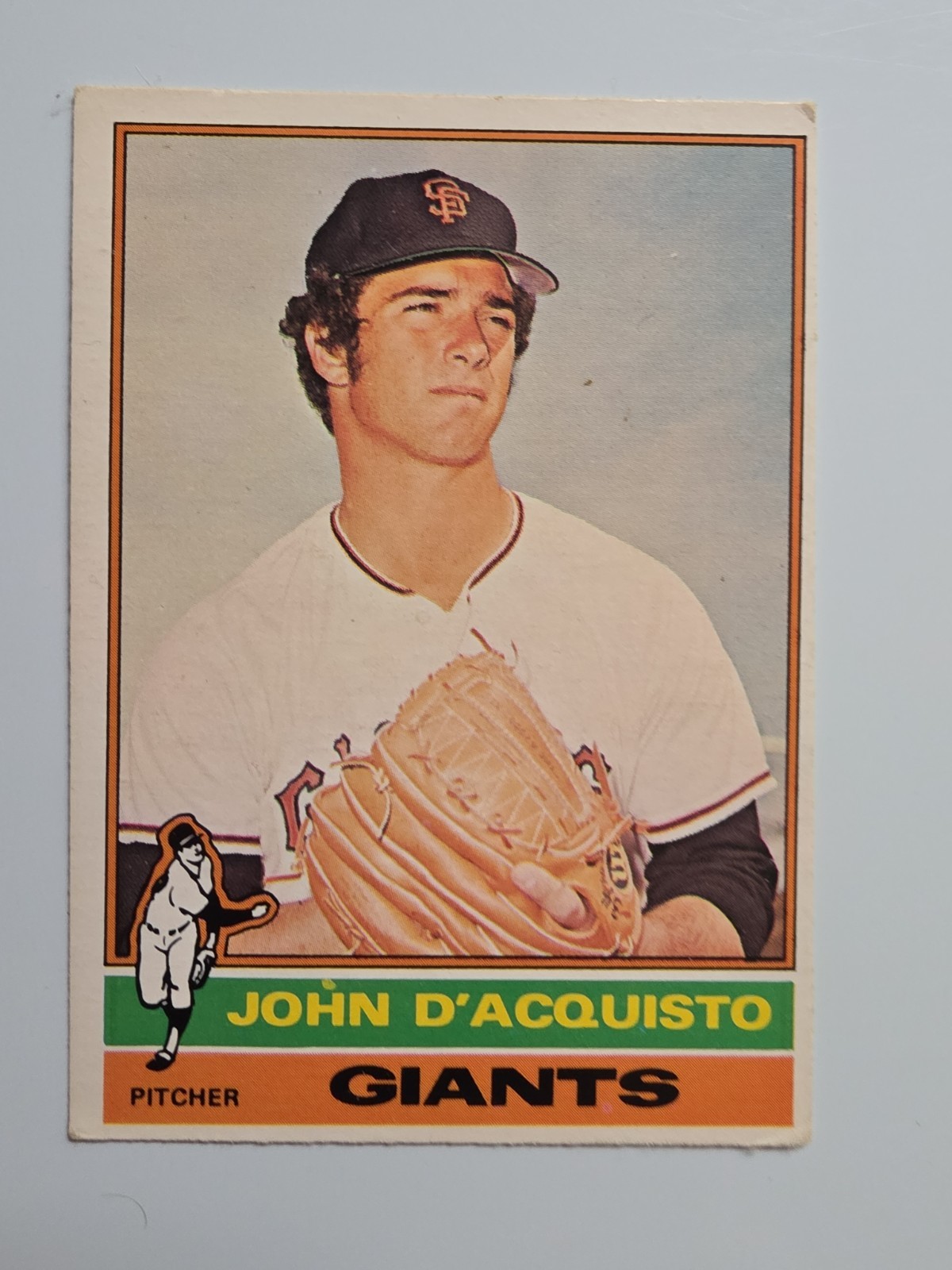 1976 OPC JOHN D'ACQUISTO # 628 GIANTS