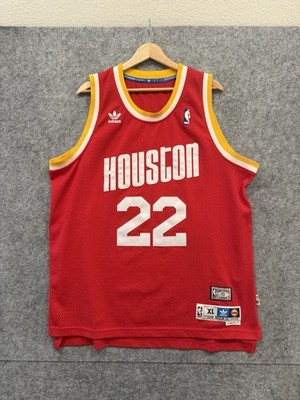 Adidas Hardwood Classic Soul Swingman Rockets Clyde The Glide Drexler Jersey XL