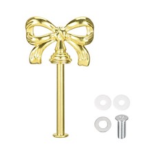 1 Set 1-Tier Cupcake Stand Hardware Fittings for Cake Stand Bow-Knot Gold