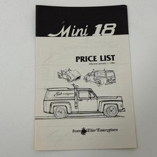 1982 Elite Enterprises Mini 18 Volkswagen VW Beetle Truck Conversion Kit Catalog