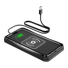 Wireless Car Phone Charger Fast Charging Pad Mat For iOS Android Universal