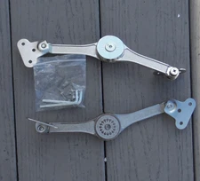 Pair Lid Support Hinges Soft Close Folding Lid Stay Hinges Keep Lid  Open