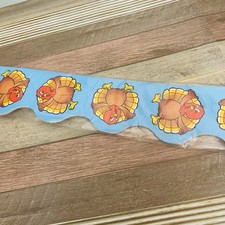Thanksgiving Turkey Bulletin Board Borders 8 Ct  Fall Classroom Decoration