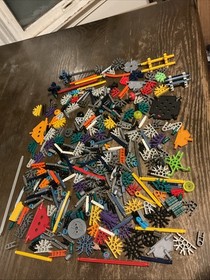 HUGE K&rsquo;nex 16.7LB Lot -Thousands Of Vintage Knex Parts What U C U GET Rare 1s #1