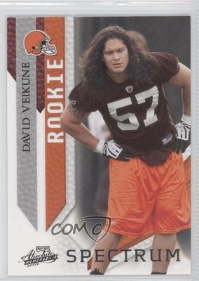 2009 Playoff Absolute Memorabilia 34/50 David Veikune #133 Rookie RC 0b2