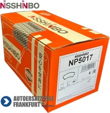 NISSHINBO Bremsbeläge VORNE für MAZDA 6  Hatchback und Kombi